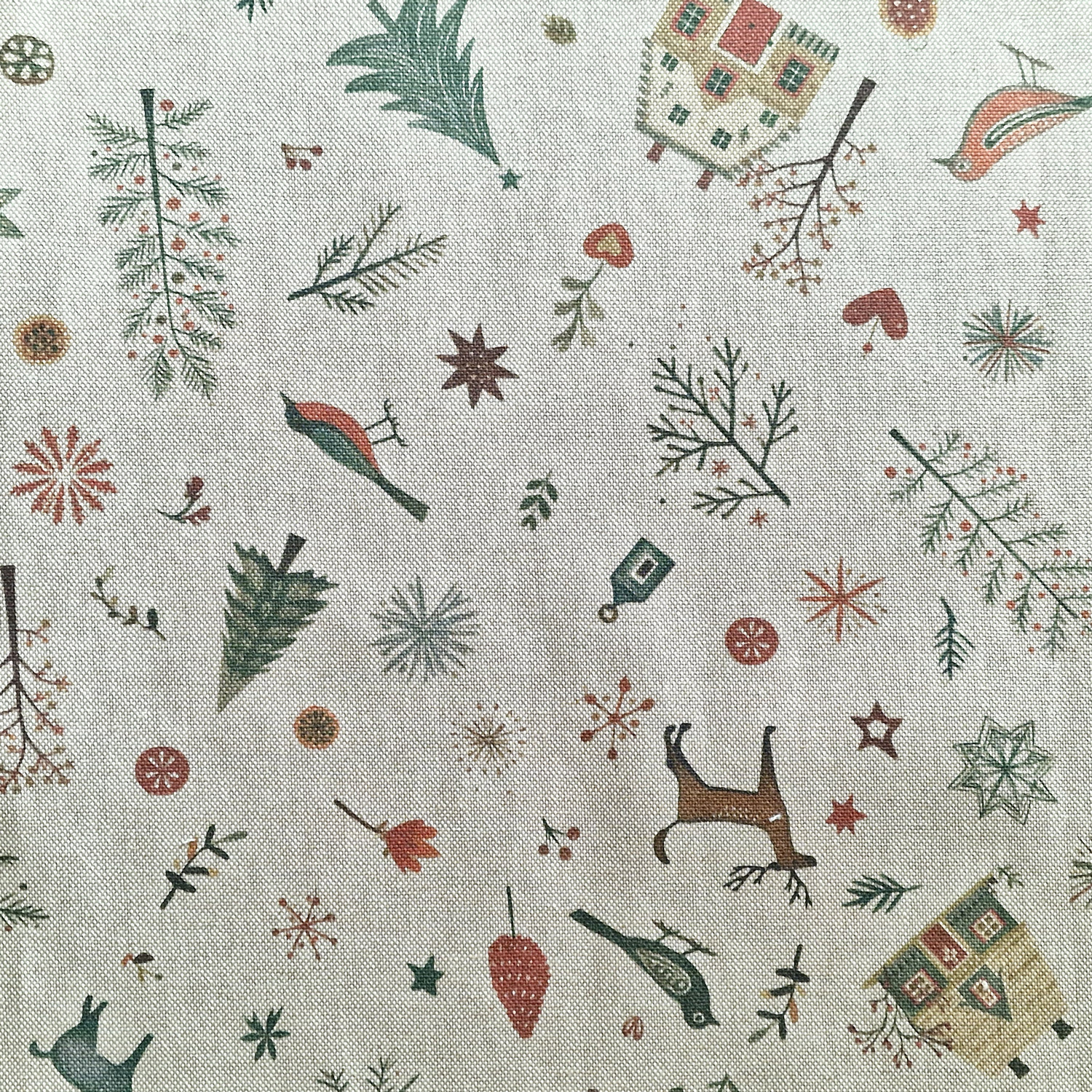 XMAS ELEMENTS TABLE CLOTH