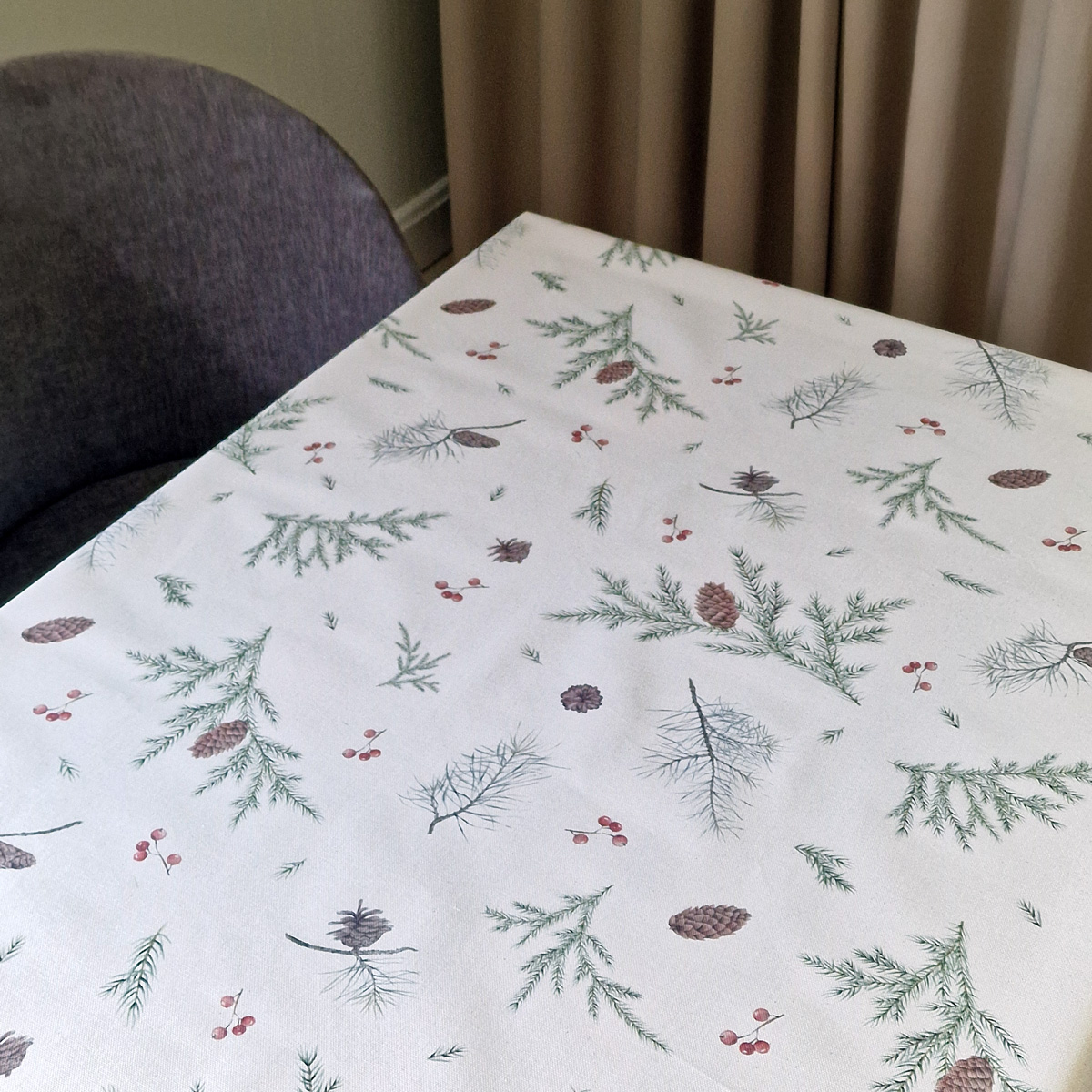 SMALL CONES TABLE CLOTH