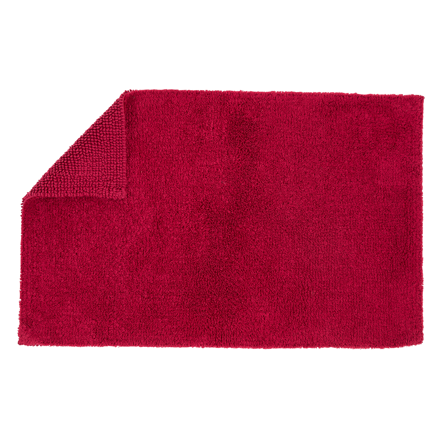 CHRISTY REVERSIBLE RUG RASPBERRY