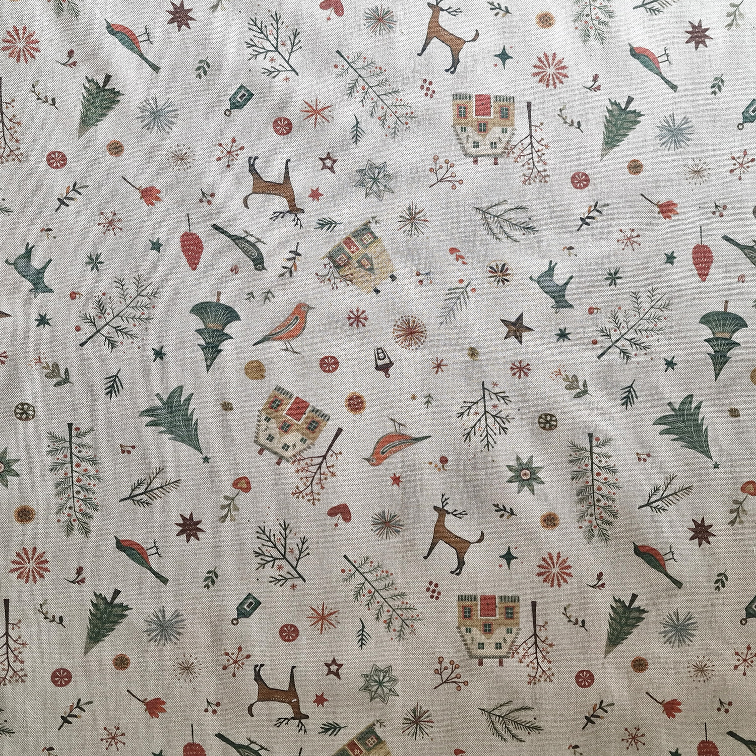 XMAS ELEMENTS TABLE CLOTH