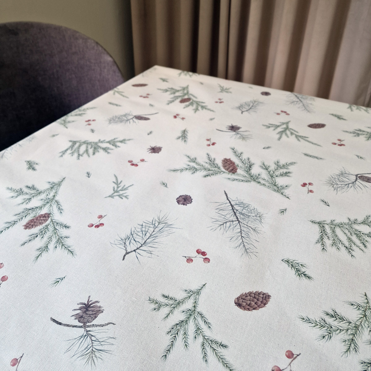 SMALL CONES TABLE CLOTH